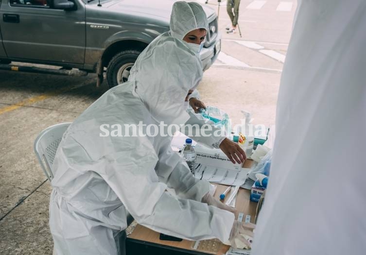 Sauce Viejo inauguró un centro de testeos rápidos