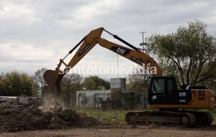 Las obras de mejoramiento en los barrios Iriondo, Villa Libertad y Santo Tomás de Aquino alcanzaron un 50% de avance