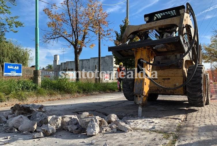 La Municipalidad puso en marcha el Plan Anual de Bacheo