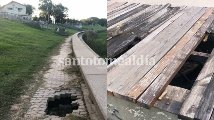 Fernando Alí pide mejoras y luminarias para el Paseo de la Costanera