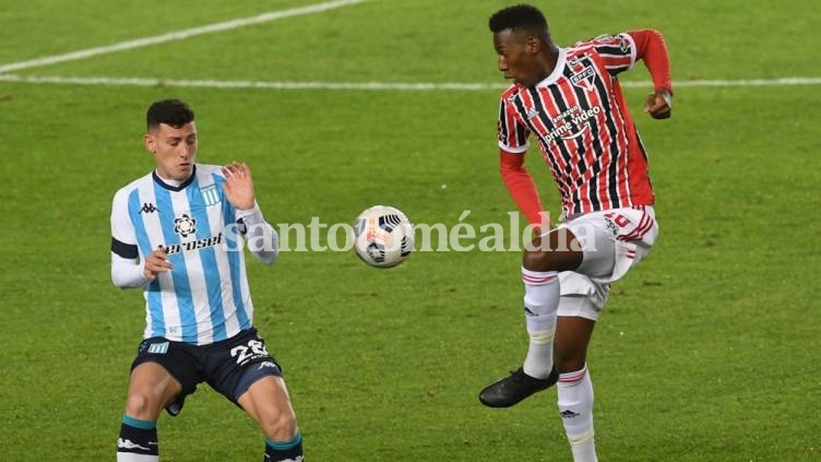 Racing perdió 3 a 1 ante San Pablo y se despidió de la Libertadores