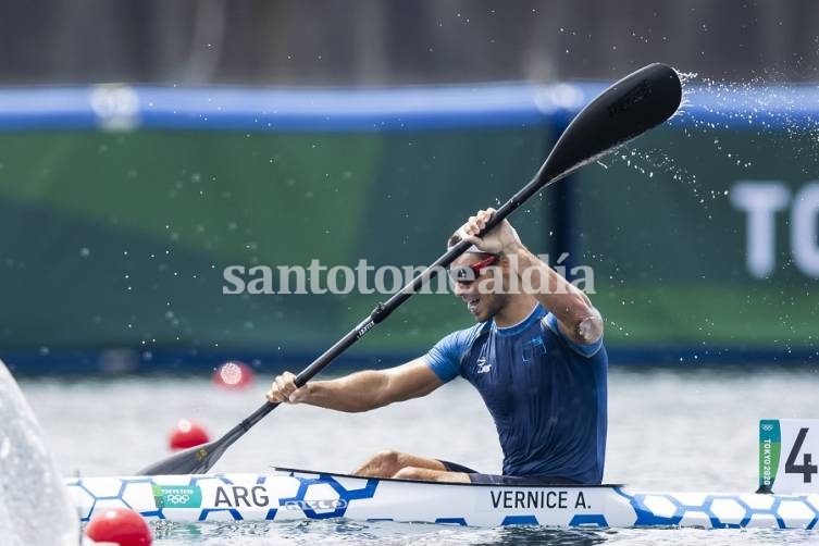 Canotaje: Vernice terminó en el octavo lugar en la final olímpica y se llevó un diploma