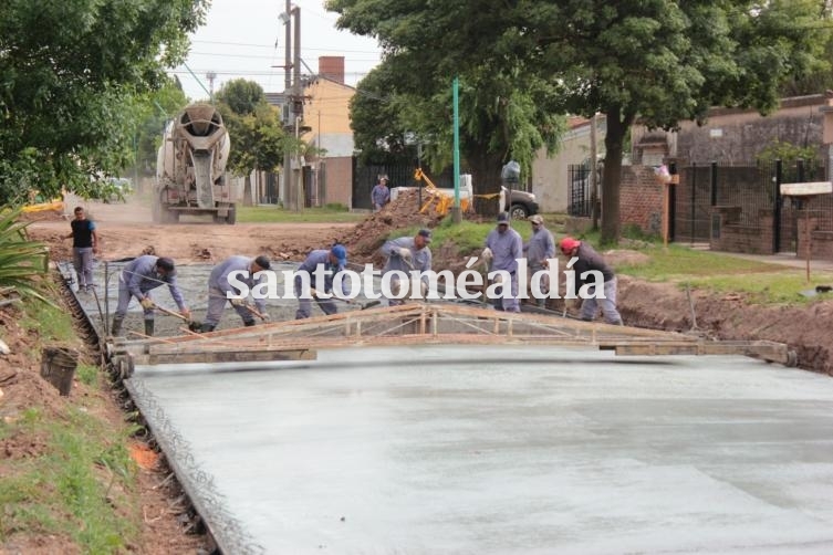 Se reanuda el Plan de Pavimentación de 76 cuadras