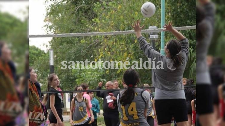 Se desarrolló con gran éxito el Primer Encuentro de Mini Voley