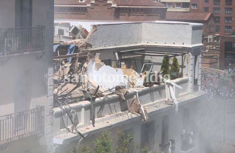 Madrid: dos personas fallecidas y al menos 18 heridos por una fuerte explosión en un edificio