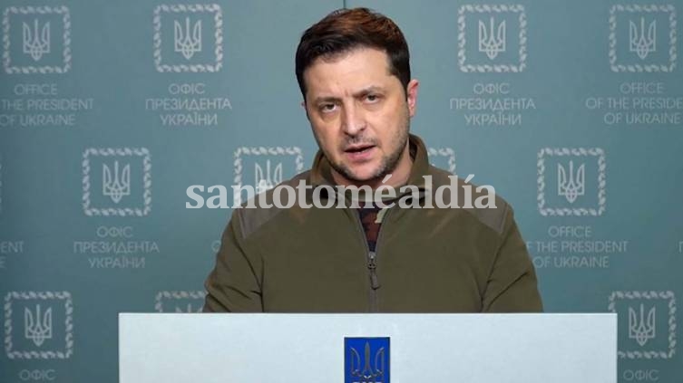 Zelenski acusó a Rusia de un 