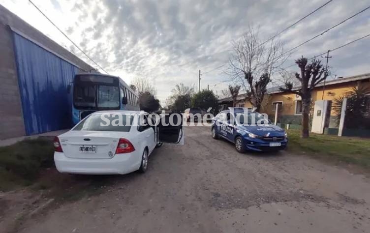 El presunto auto de los tiradores fue encontrado en Pérez.