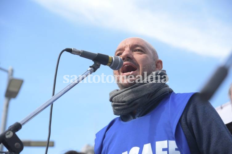 Rodrigo Alonso, secretario general de AMSAFE.