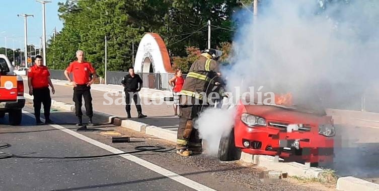 Navidad trágica en Santa Fe: murió un automovilista tras chocar en la Ruta 1  (Foto: El Litoral)