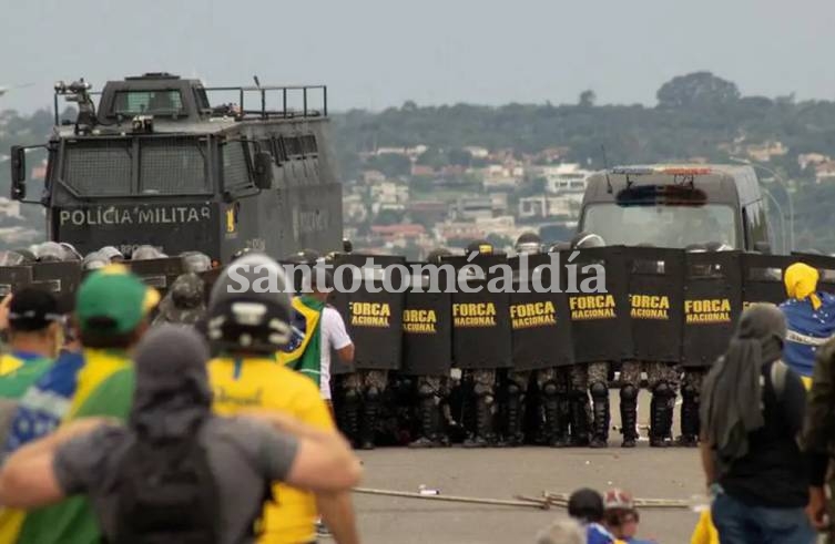 Desmantelaron el campamento de bolsonaristas tras una orden del Tribunal Supremo 