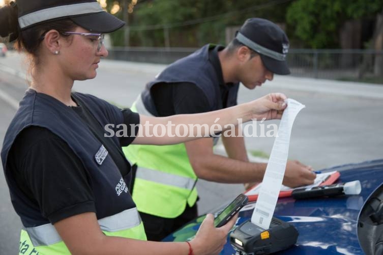 La provincia de Santa Fe implementará un nuevo sistema para el labrado de actas de infracción.