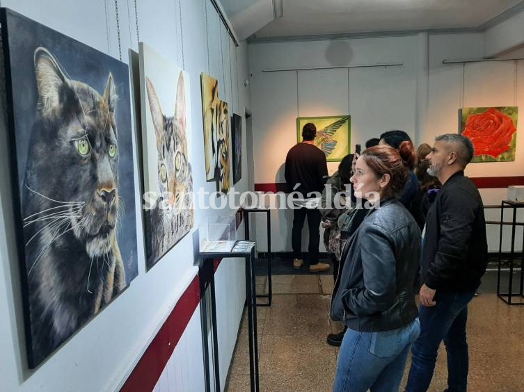 Continúa con el ciclo de muestras artísticas en el hall del Centro Cultural