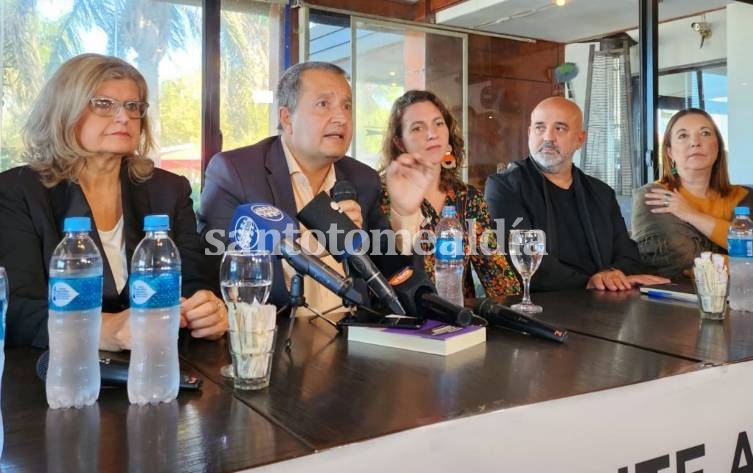 El Frente Amplio por la Soberanía se presentó este miércoles en la capital provincial.
