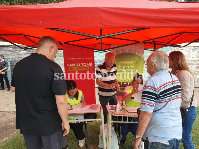 Entrega de semillas: cronograma de la semana