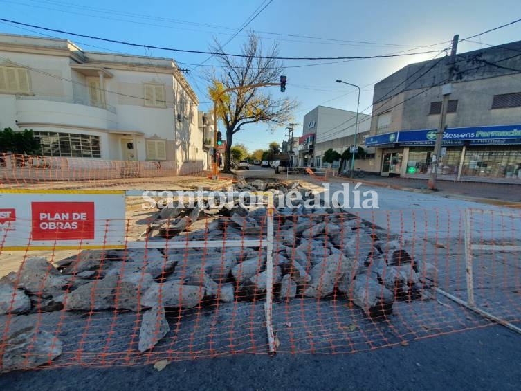 Hasta el jueves se interrumpirá el tránsito en Avenida 7 de Marzo y Belgrano