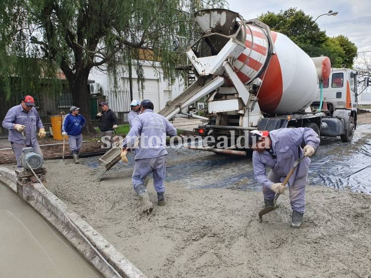 Avanza a buen ritmo el Plan de Pavimentación