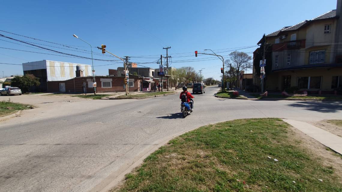 Sarmiento, una de las principales calles de la ciudad, donde ocurrieron reiterados robos. (Foto: STD)