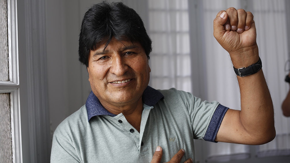Evo Morales anunció que se postulará a la presidencia de Bolivia
