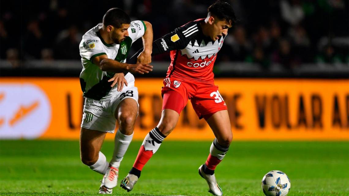 River se quedó y Banfield se lo empató, en la antesala del Superclásico