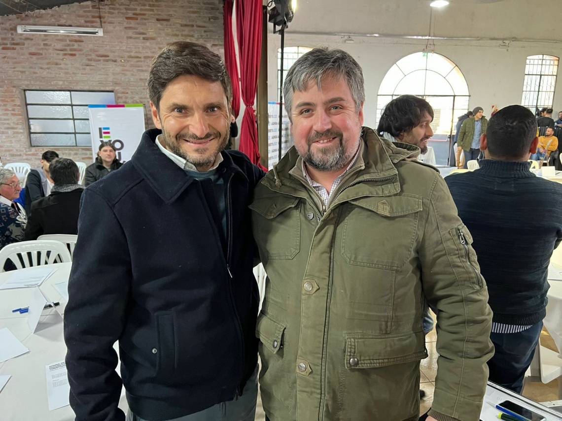 Pablo Cococcioni tiene un estrecho vínculo con Maximiliano Pullaro. (Foto: X)