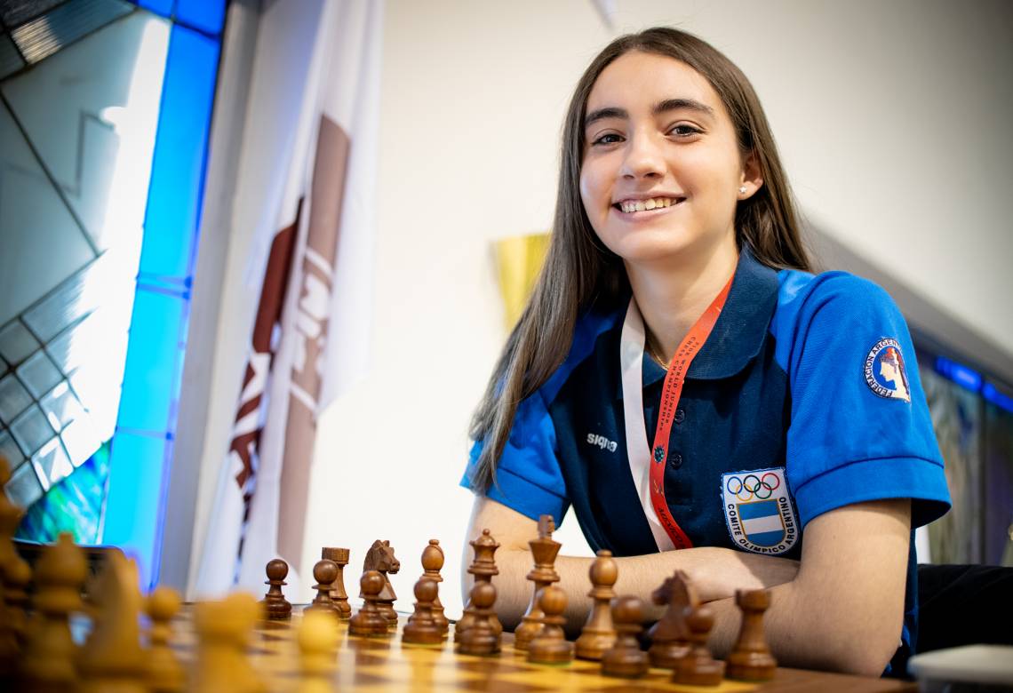 Candela Francisco, campeona Mundial Juvenil de Ajedrez. 