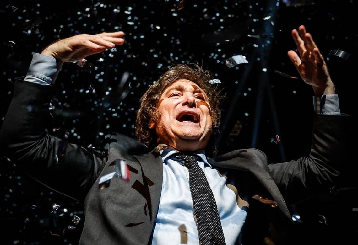 Javier Milei ganó el balotaje y será el nuevo presidente de la Argentina