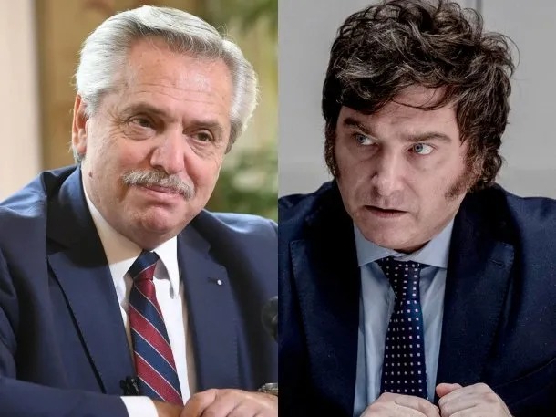 El presidente Alberto Fernández recibe a su sucesor Milei