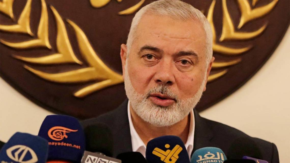 Ismail Haniyeh llegó a Egipto. (Foto: AFP)