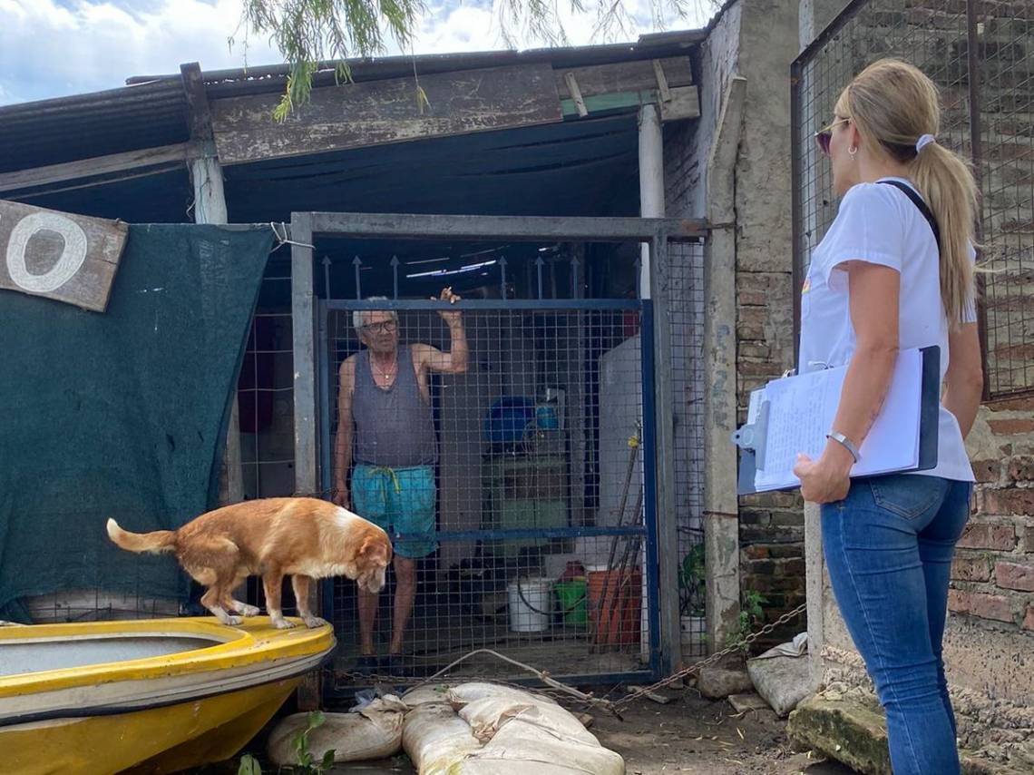 En esta semana, se dispuso un operativo territorial focalizado en la zona más inaccesible de La Vuelta del Paraguayo, en la capital provincial.