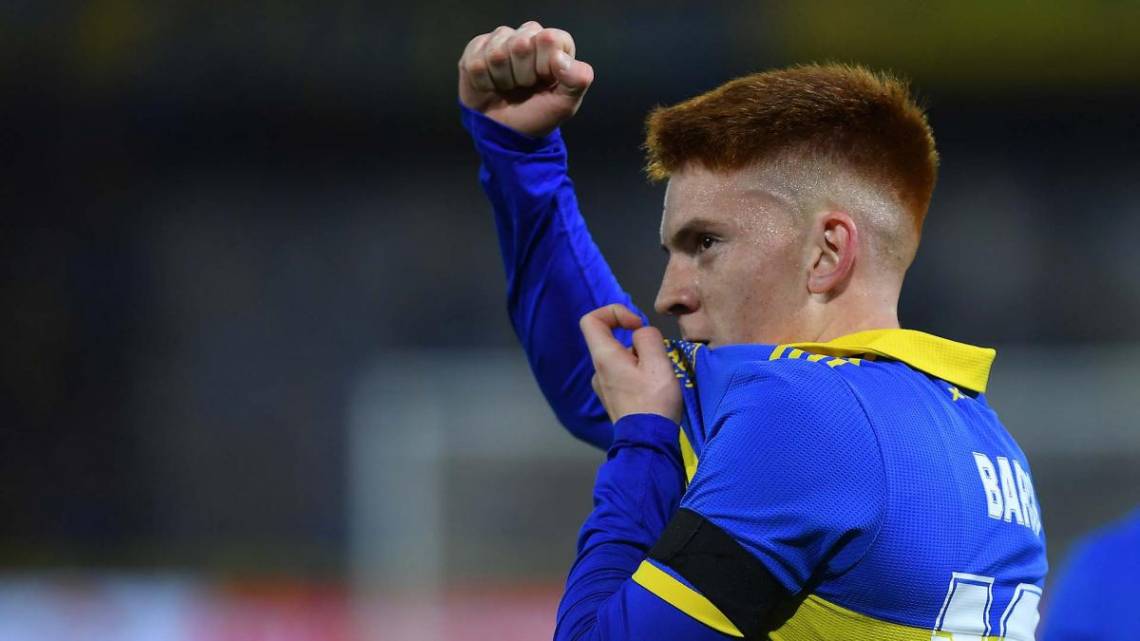Valentín Barco le notificó en la tarde del sábado a Boca Juniors que tomó la decisión de irse del club. (Foto: Télam)