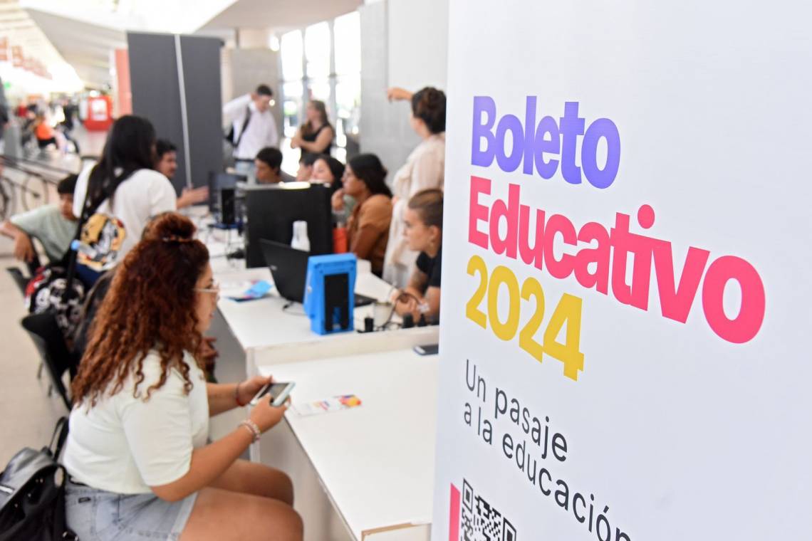 El Boleto Educativo 2024 sumó más de 100 mil inscriptos en la primera semana
