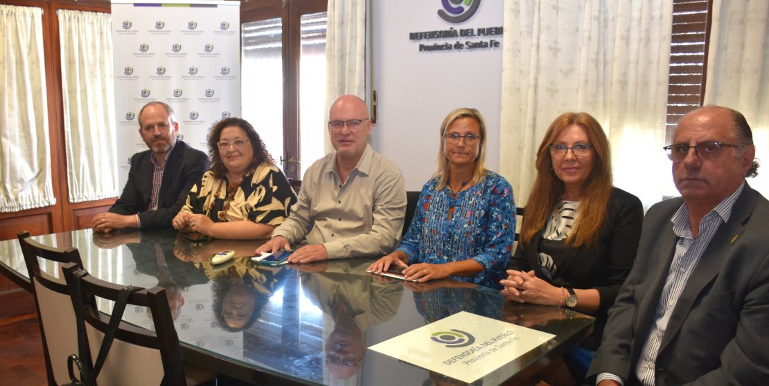 La conferencia de prensa se realizó este martes en la ciudad de Santa Fe.