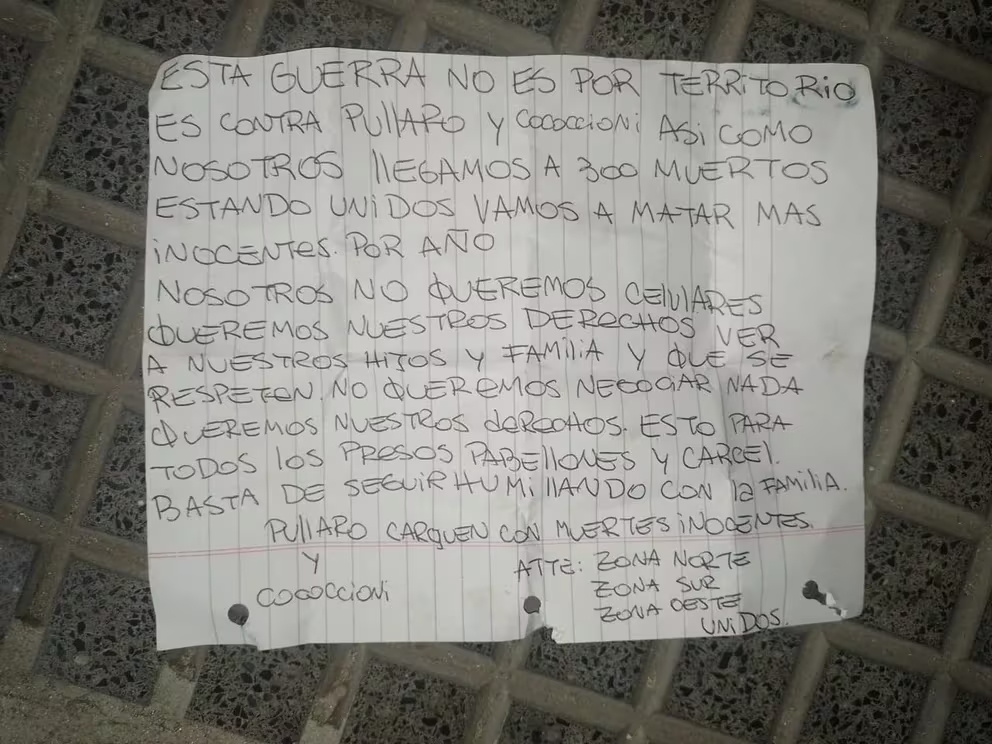 “Vamos a matar más inocentes”, el alarmante mensaje de las organizaciones criminales