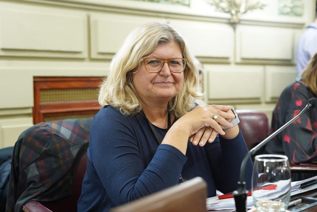 Claudia Balagué, diputada provincial por el Frente Amplio por la Soberanía. 