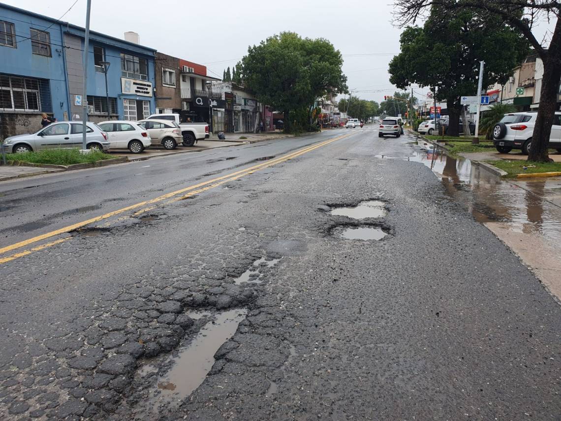 Vialidad Nacional realizará trabajos de bacheo en Avenida 7 de Marzo 