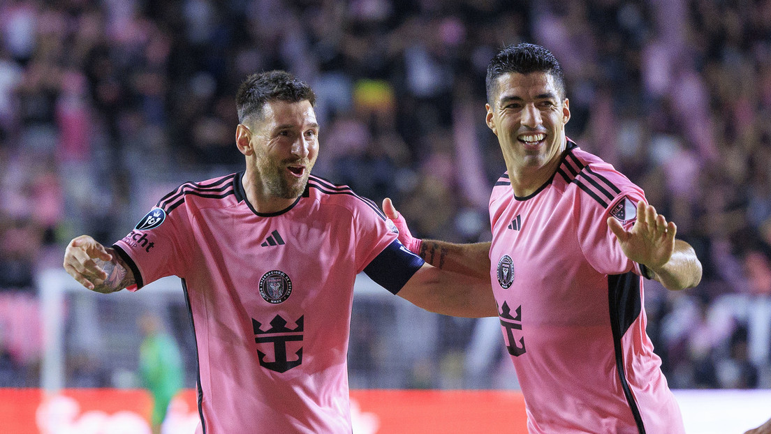 Messi y Suárez, las estrellas de la MLS. (Crédito: Keystone Press Agency)