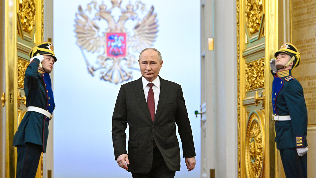 Putin asumió su quinto mandato en Rusia con un mensaje sobre la guerra con Ucrania