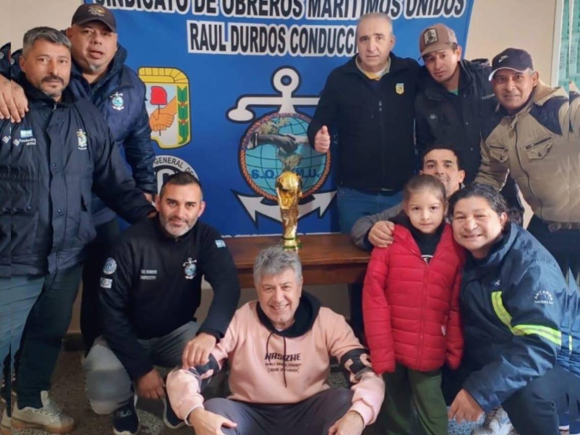 Ariel Sclafani fue recibido en el SOMU.
