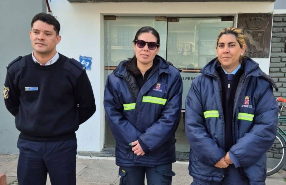 Inspectoras de Policía Municipal salvaron la vida de una bebé de cinco meses