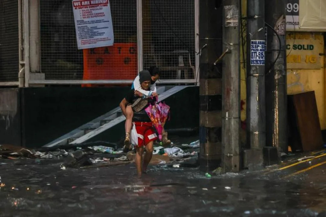 Un supertifón dejó al menos ocho muertos en Filipinas