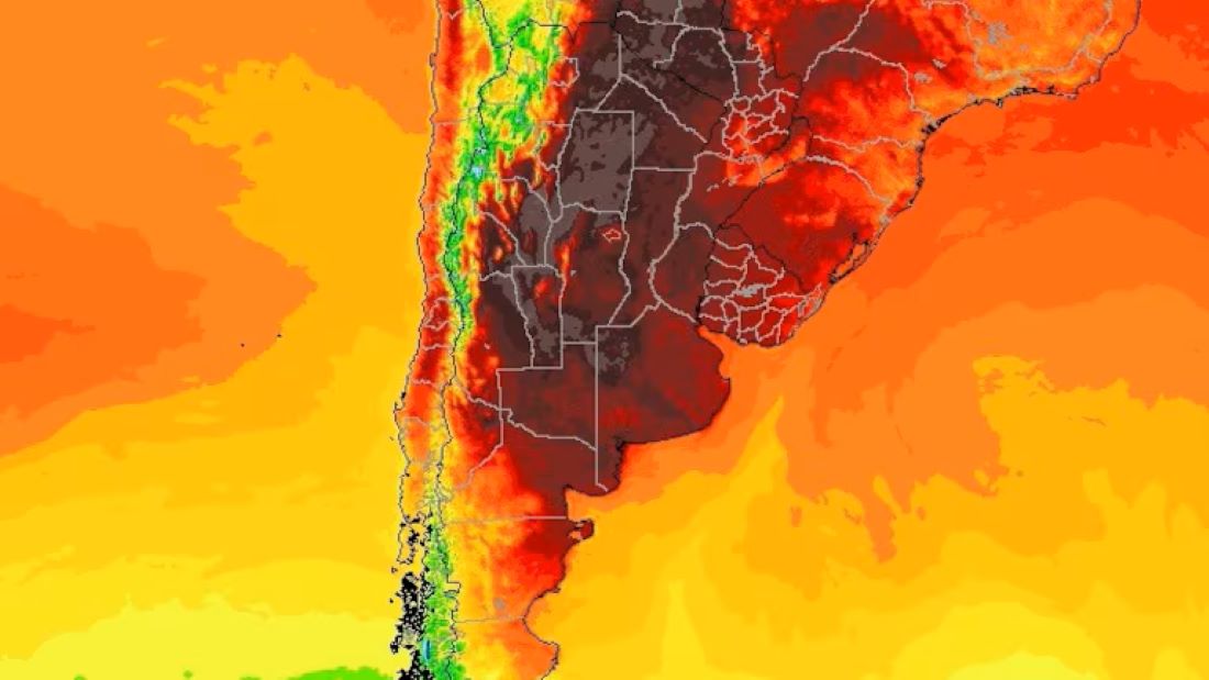 Un anticiclón afecta a Argentina y podría causar la primera ola de calor del año