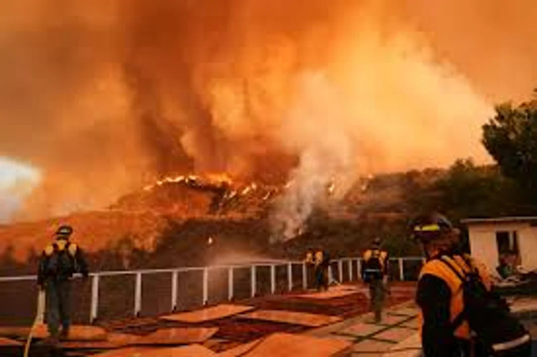 El viento intenso podría agravar otra vez la situación de los incendios de Los Ángeles