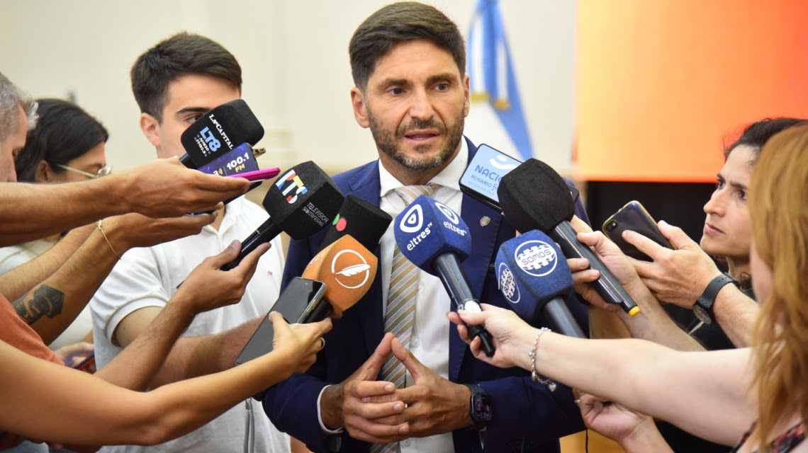 Pullaro: “En Santa Fe estamos contra los que venden en negro y hacen la bicicleta financiera; acá no hay suba de impuestos”