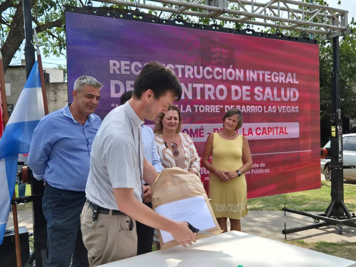 El Gobierno provincial licitó la construcción del Centro de Salud de barrio Las Vegas