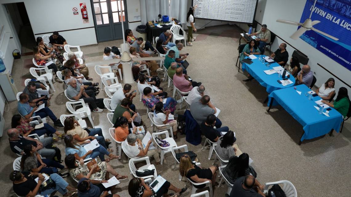 AMSAFE rechazó la oferta del Gobierno y anunció un paro para el inicio de clases