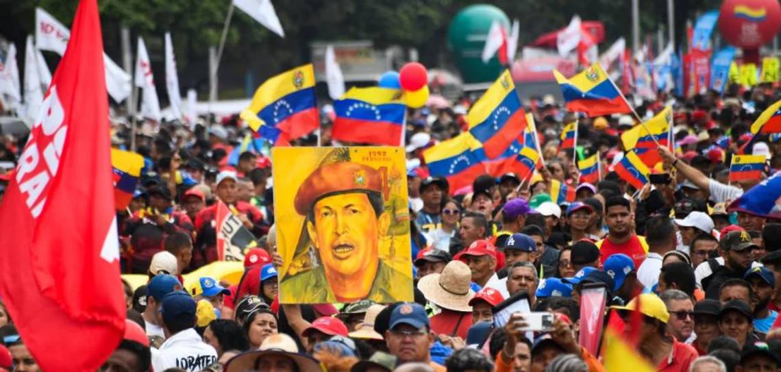 Venezolanos se movilizaron a doce años de la muerte del ex presidente Hugo Chávez