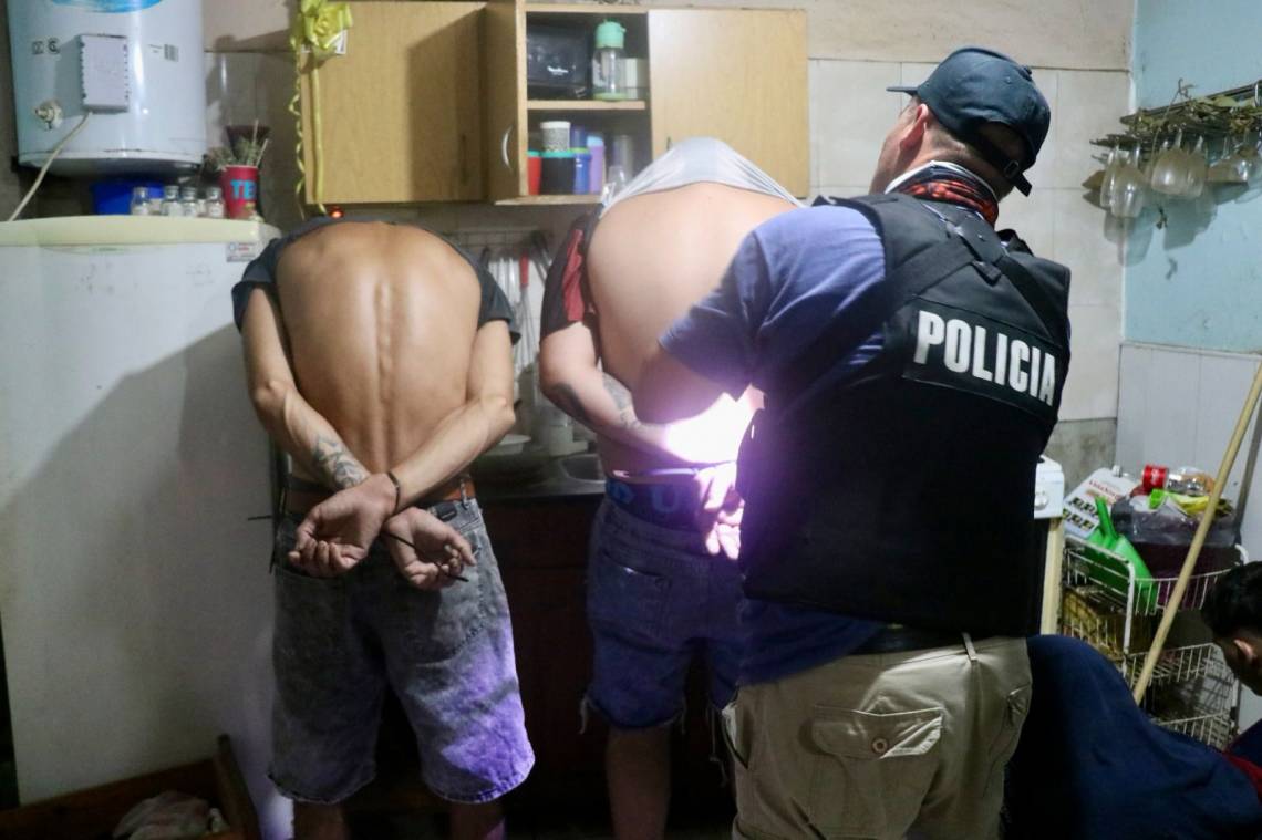 La PDI realizó 12 allanamientos por microtráfico en la ciudad de Santa Fe