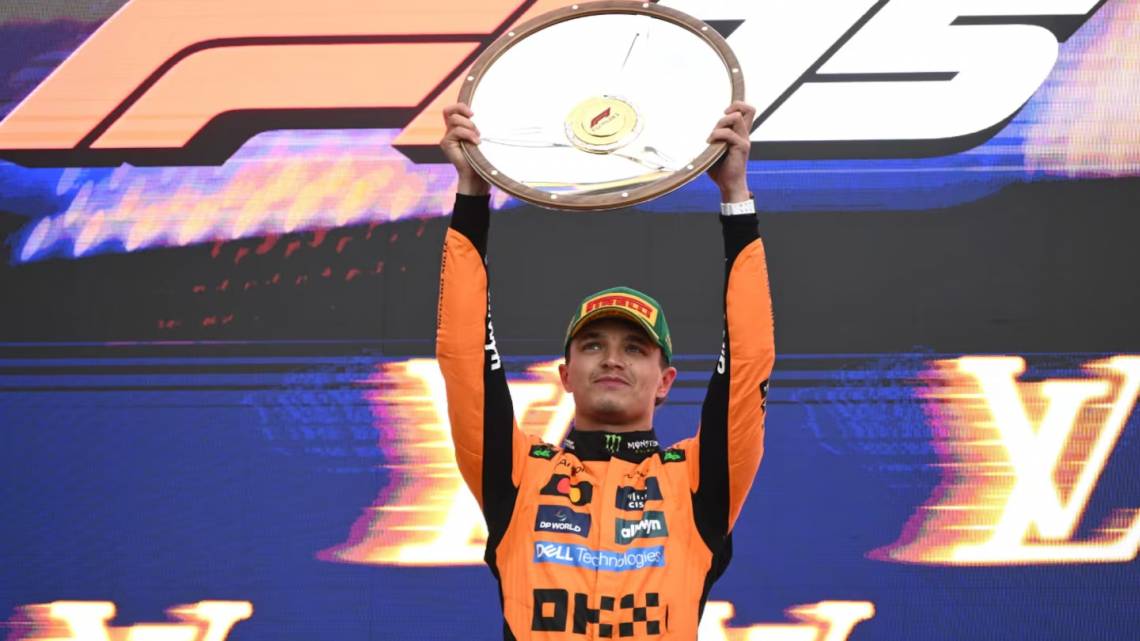 Lando Norris ganó el Gran Premio de Australia en un inicio de temporada accidentado en la Fórmula 1