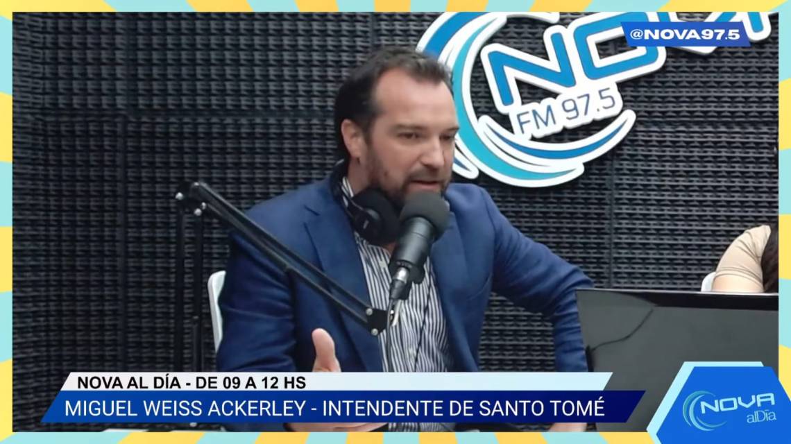 Weiss Ackerley, sobre la pavimentación de Richieri: “Es una obra que vale 8 millones de dólares”