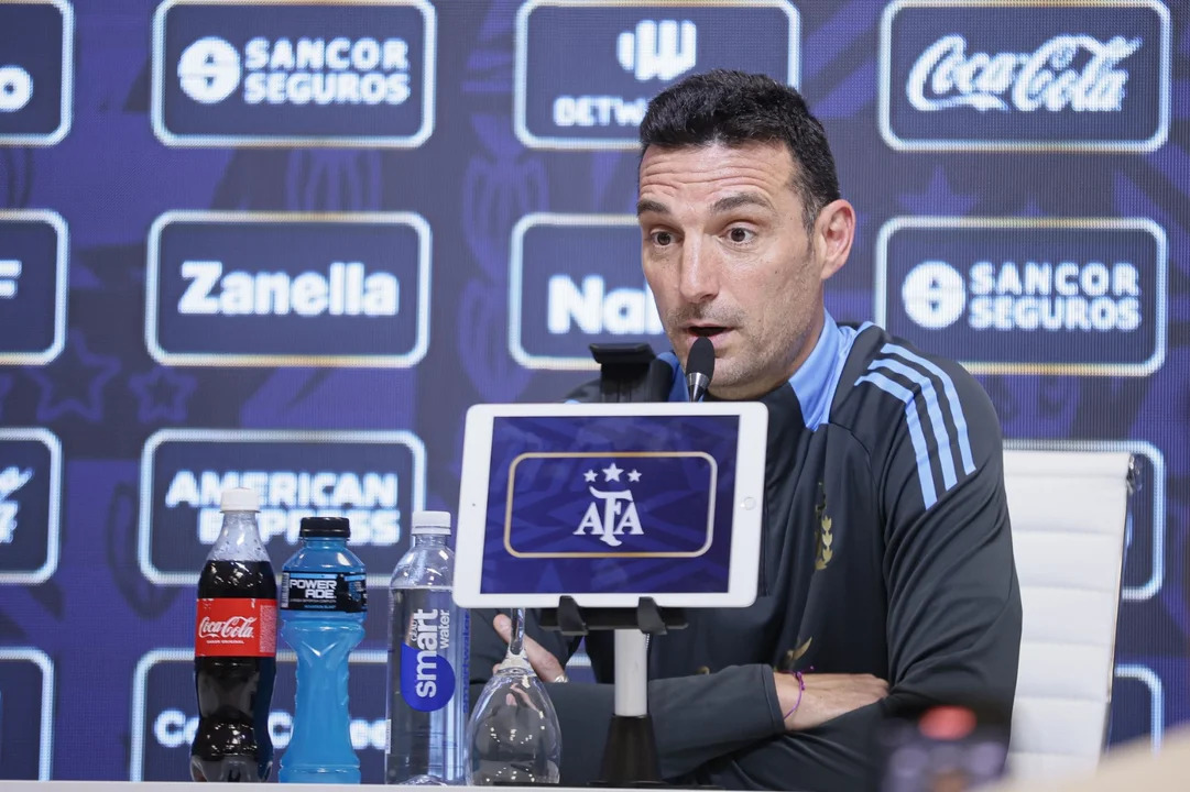 Lionel Scaloni: “El equipo está definido en un 90 por ciento”